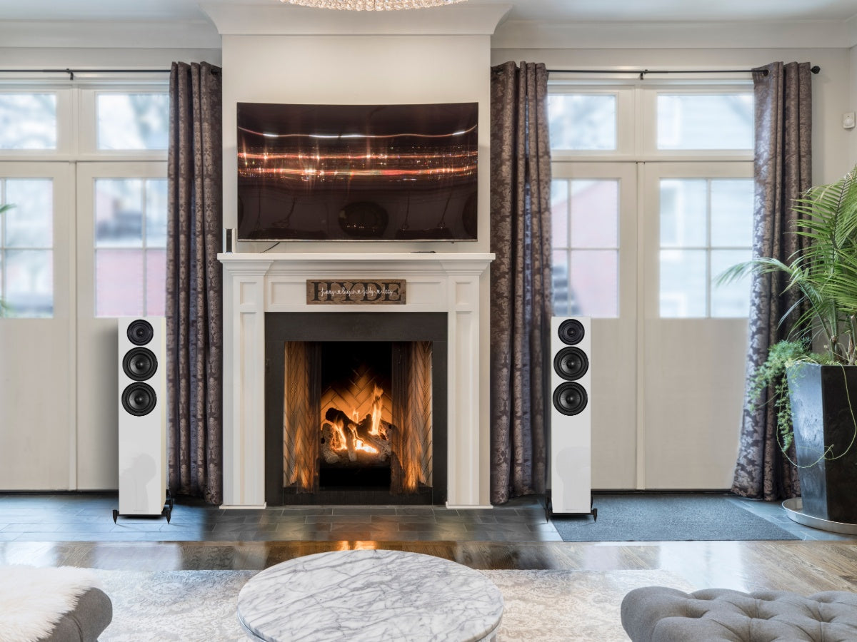 WHARFEDALE Diamond 12.3 (la paire) Chêne Blanc