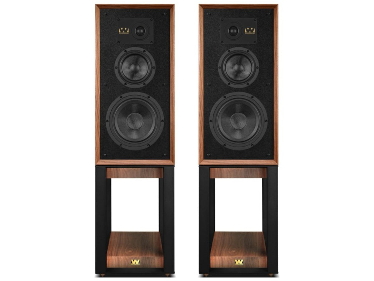 WHARFEDALE Super Linton (avec Stand) (la paire) Noyer