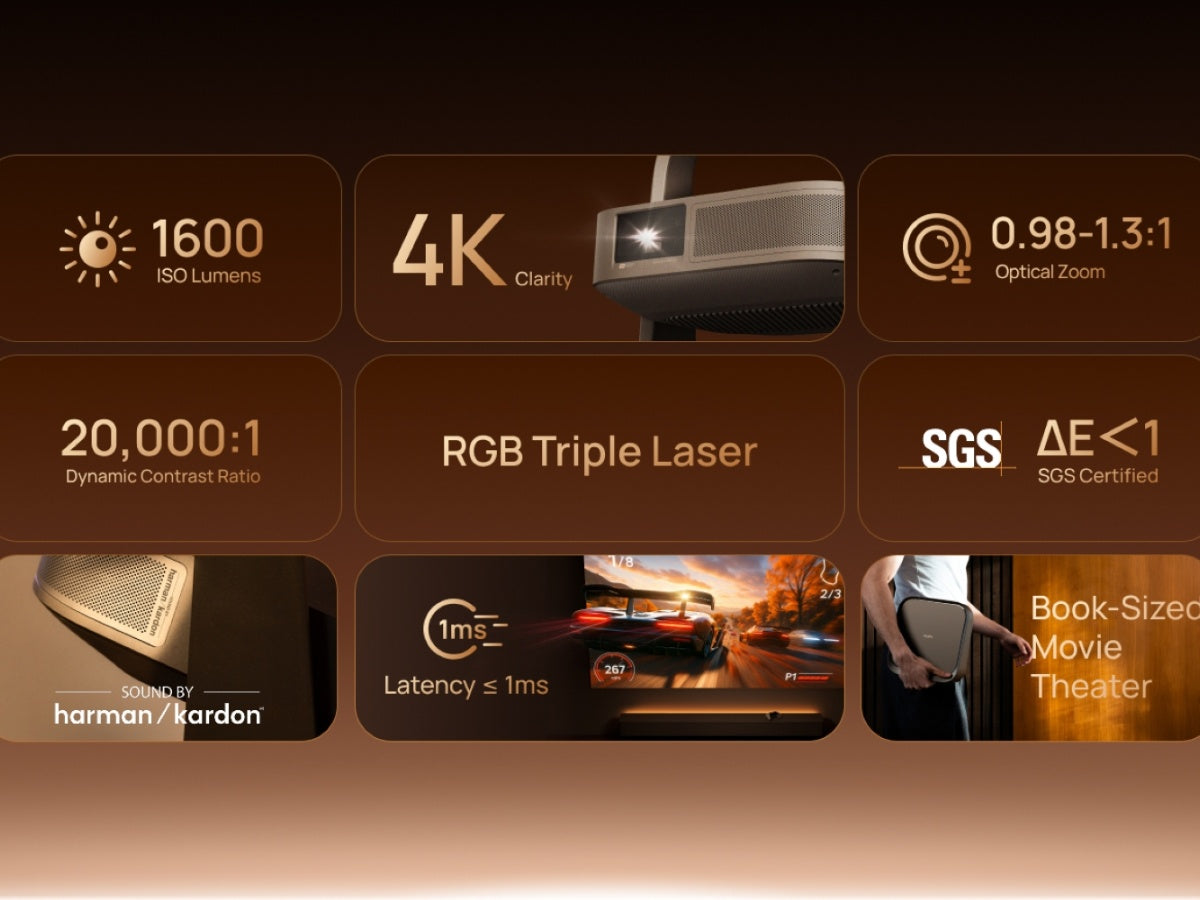 XGIMI Elfin Flip Laser Ultra HD 4K