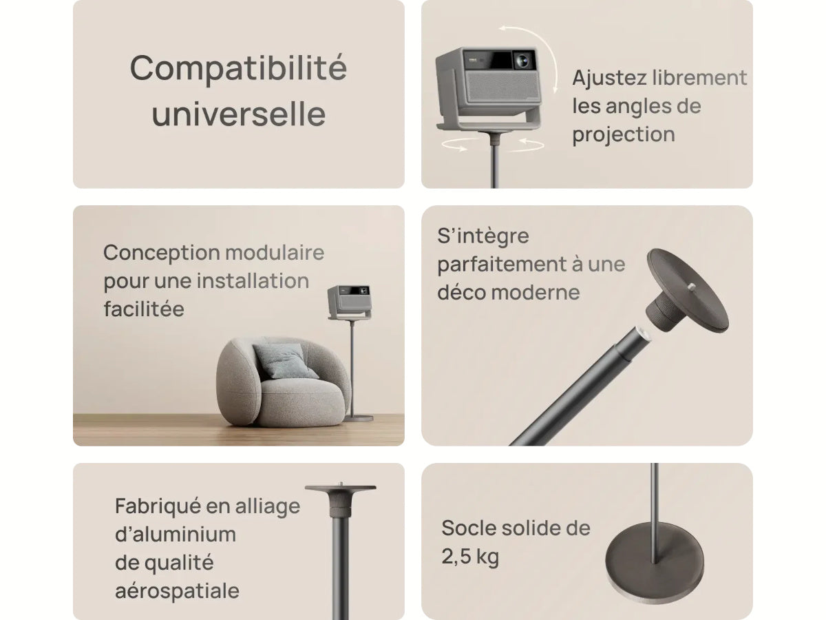 XGIMI Floor Stand Horizon 20 Gris Éléphant