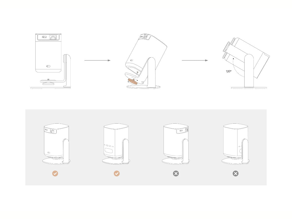 XGIMI Support Multi-Angle (Halo - MoGo)