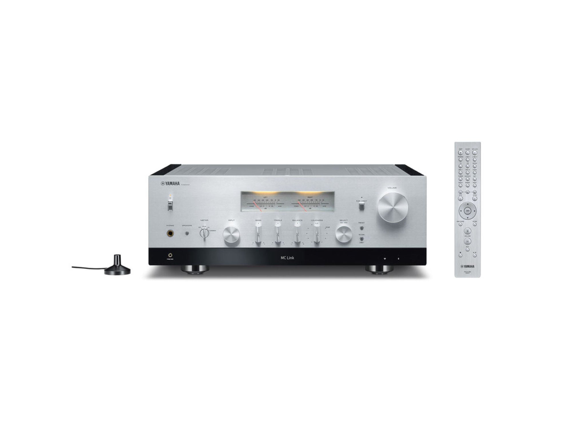 YAMAHA MusicCast R-N2000A Silver face avant