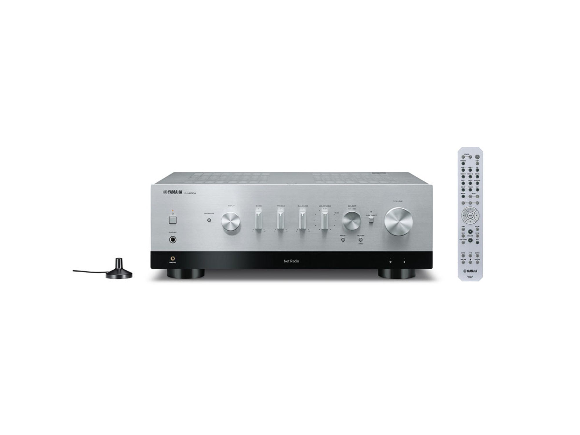 YAMAHA MusicCast R-N800A Silver detail