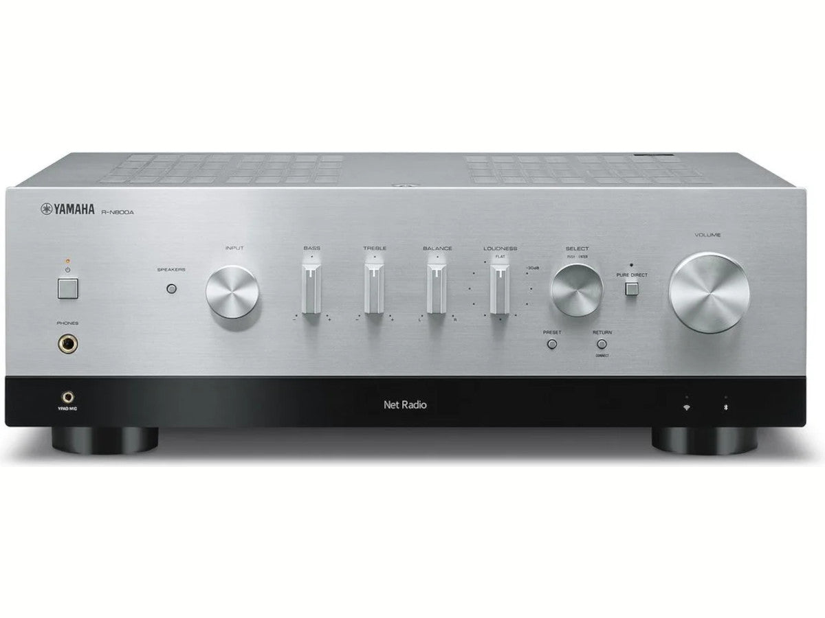 YAMAHA MusicCast R-N800A Silver