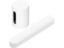 SONOS BEAM (Gen 2) Blanc + SONOS SUB MINI Blanc 