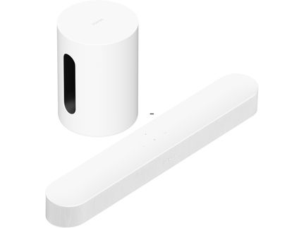 SONOS BEAM (Gen 2) Blanc + SONOS SUB MINI Blanc 