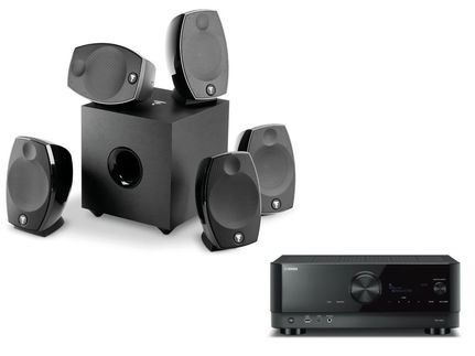 YAMAHA RX-V6A Noir + FOCAL Pack SIB EVO 5.1 Noir