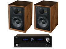 ADVANCE Paris PlayStream A5 + WHARFEDALE Denton 85 Walnut