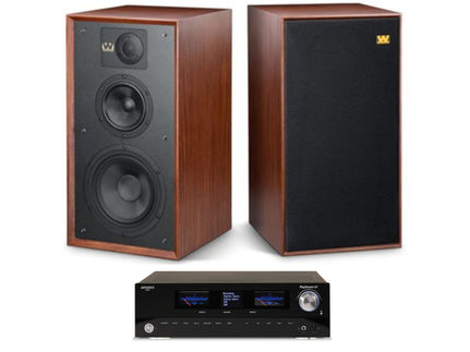 ADVANCE Paris PlayStream A7 + WHARFEDALE Linton Heritage Mahogany