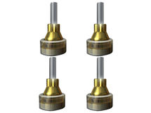 SOUNDCARE SUPERSPIKES 1/4" HIGH-END (set de 4)