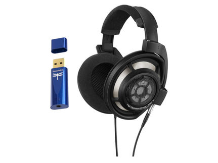 SENNHEISER HD 800S + AUDIOQUEST Dragonfly Cobalt