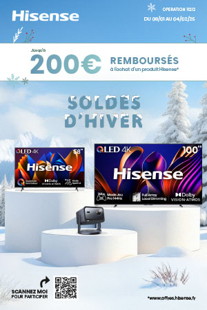 Hisense : Les fêtes en grand