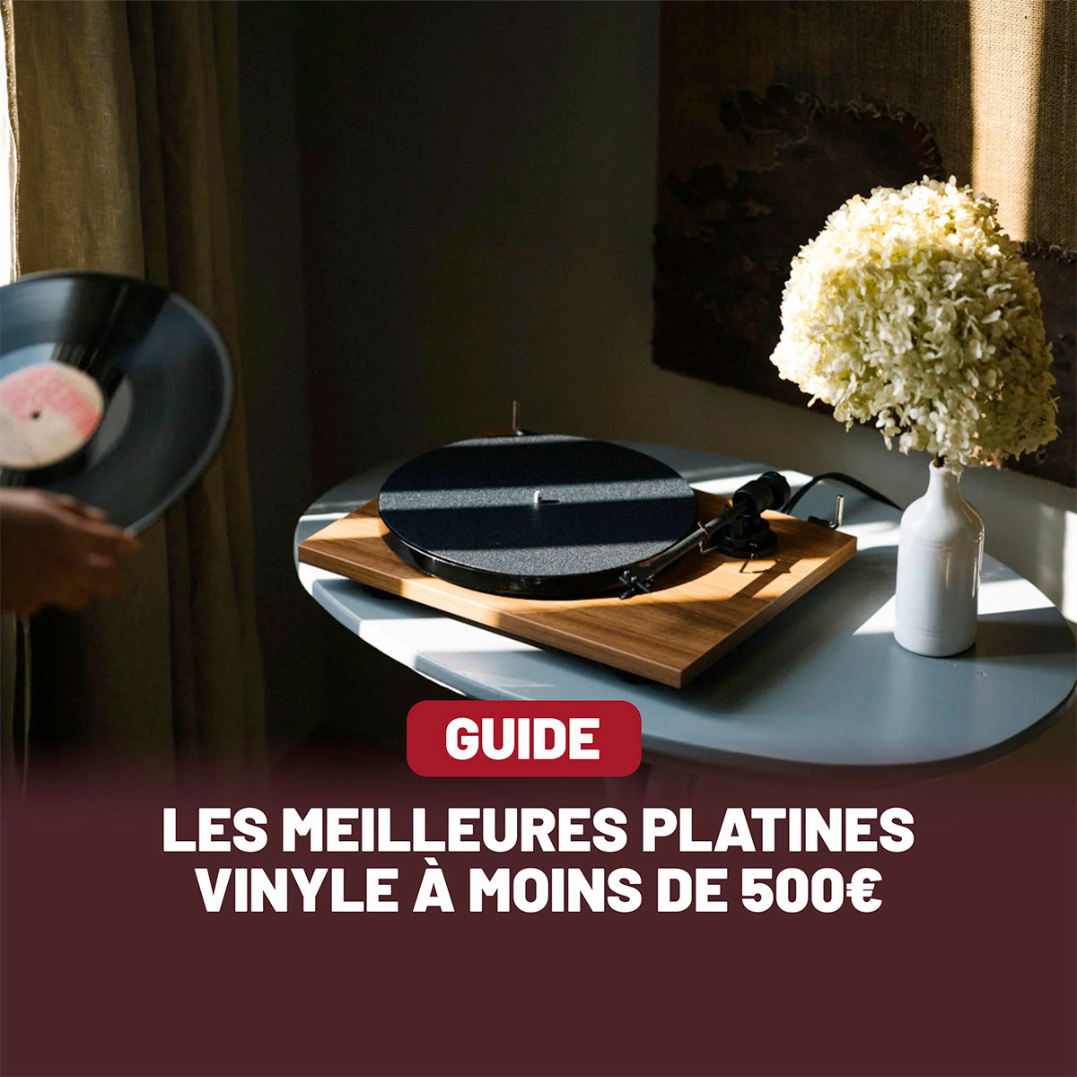 Les meilleures platines vinyle à moins de 500€