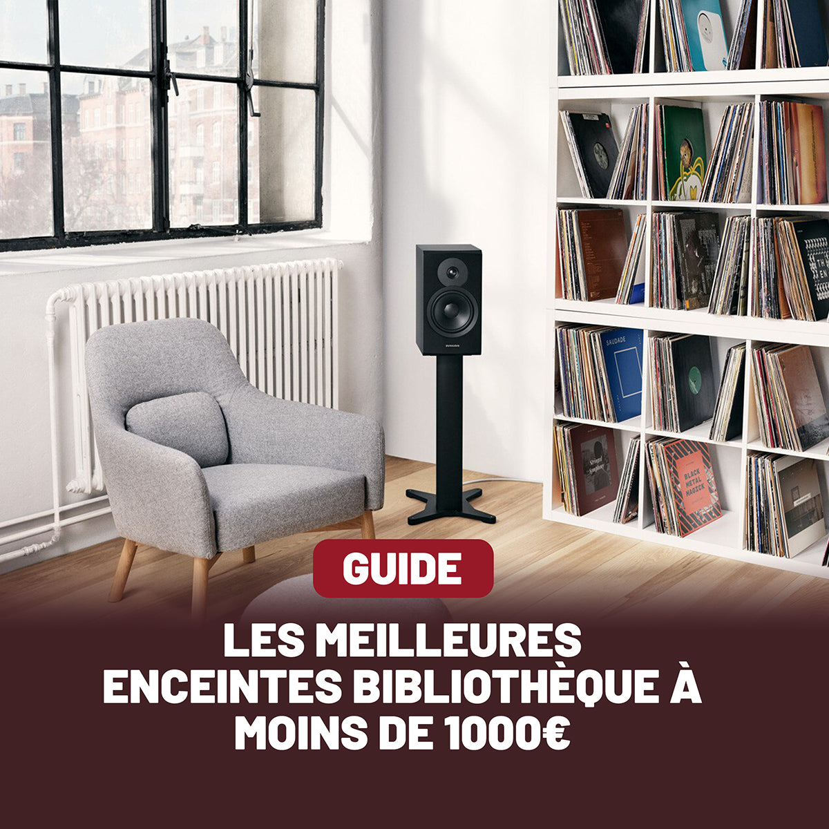 Les meilleures enceintes bibliothèque à moins de 1000€