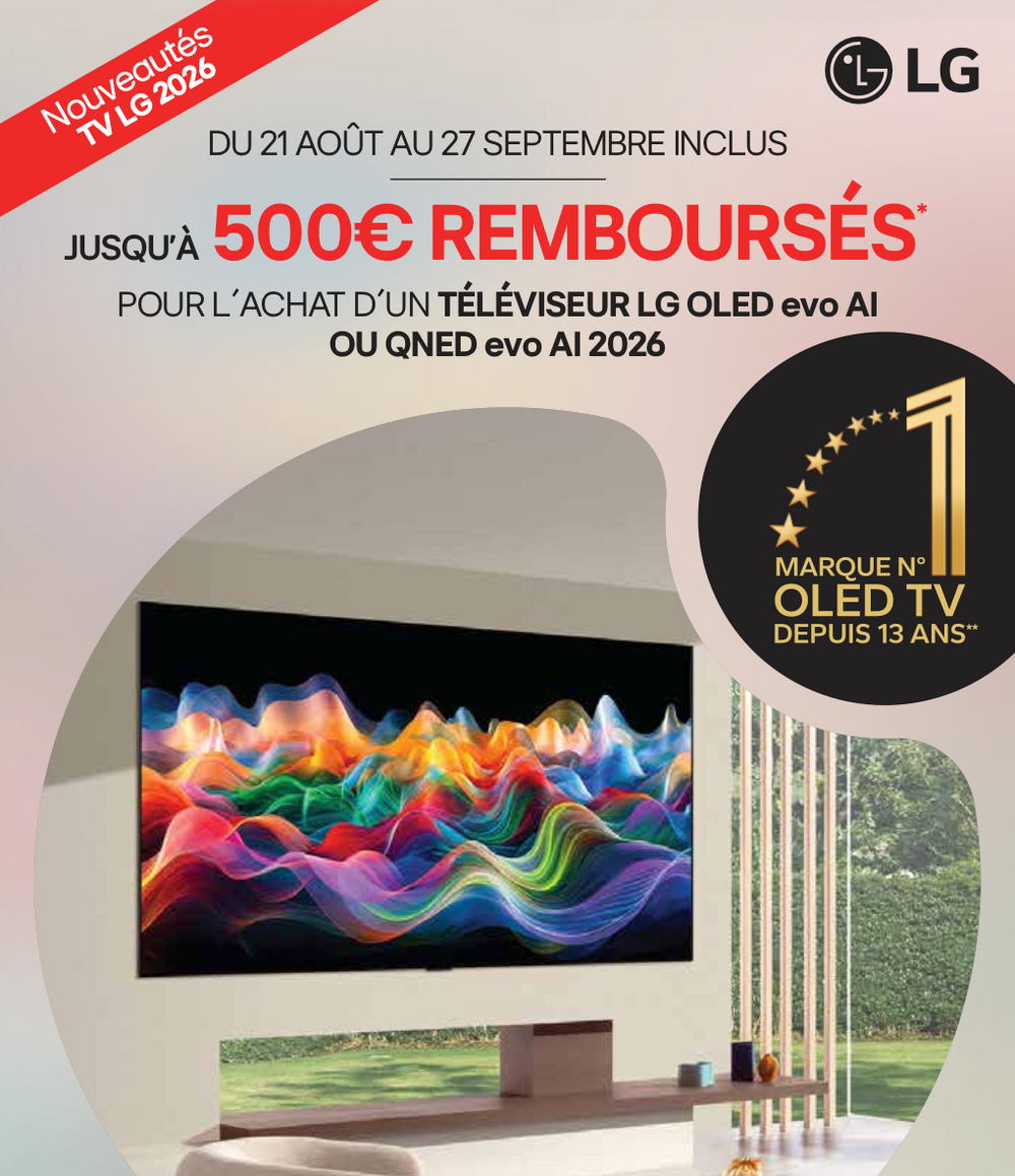 ODR LG — TV OLED evo AI & QNED evo AI 2026