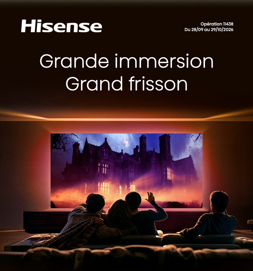 ODR Hisense — Grande Immersion Jusqu'à 300€ remboursés
