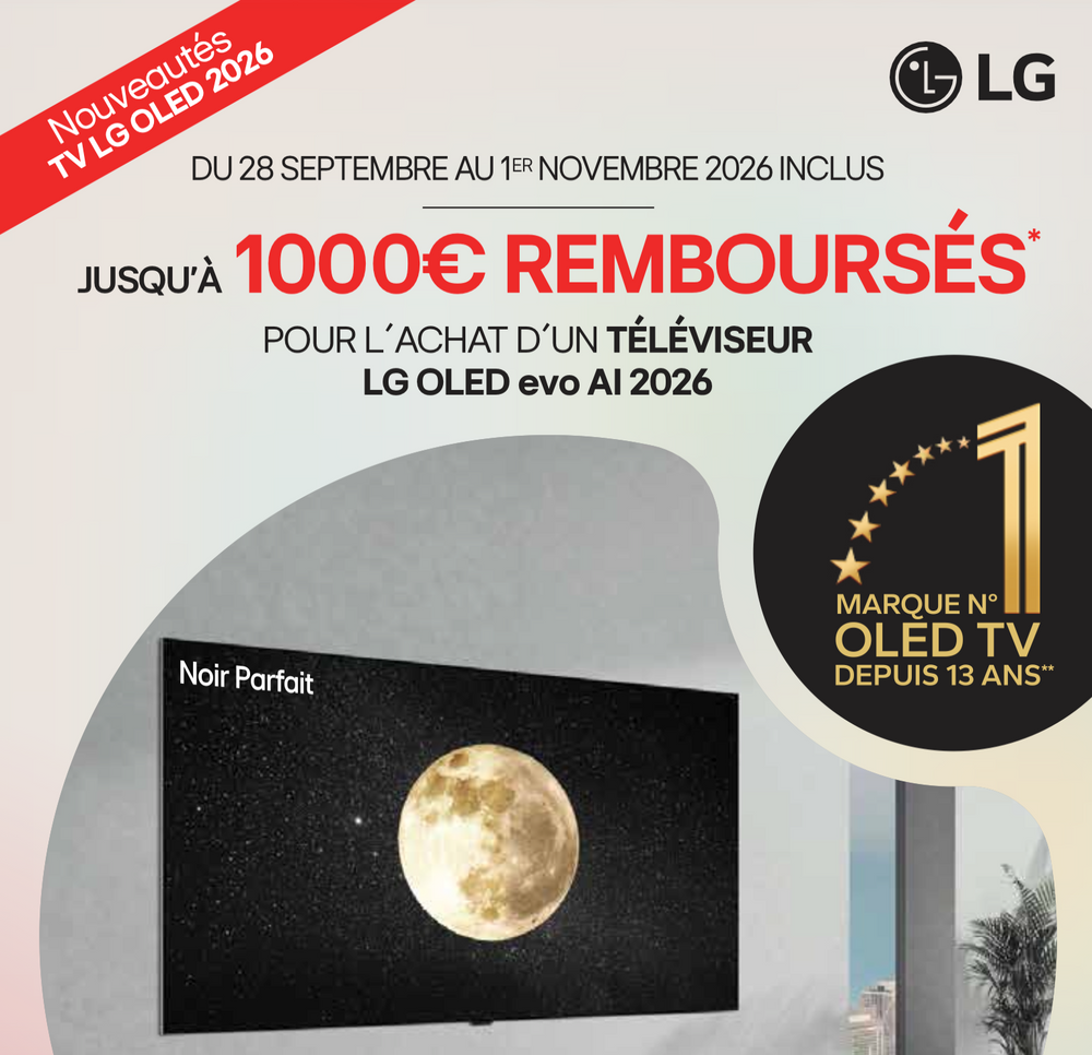 ODR LG — TV OLED evo AI Automne 2026
