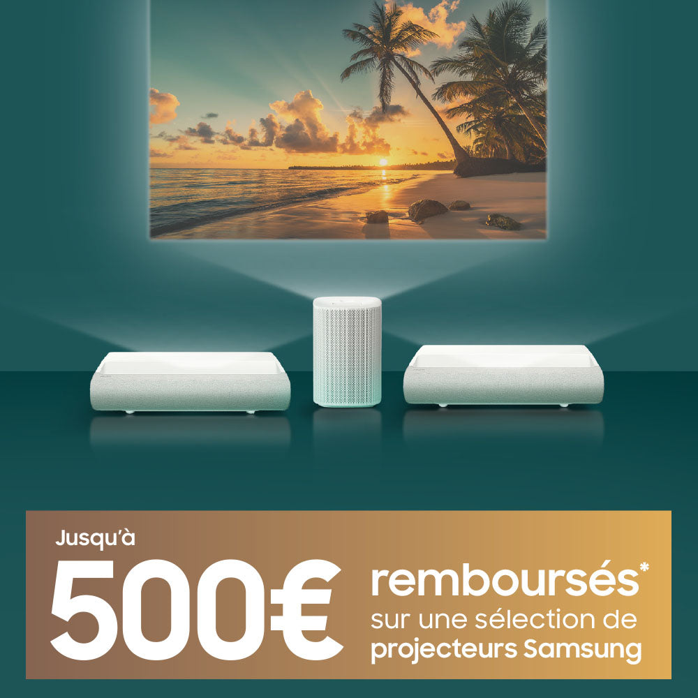 Samsung The premiere jusqu'à 500€ remboursés