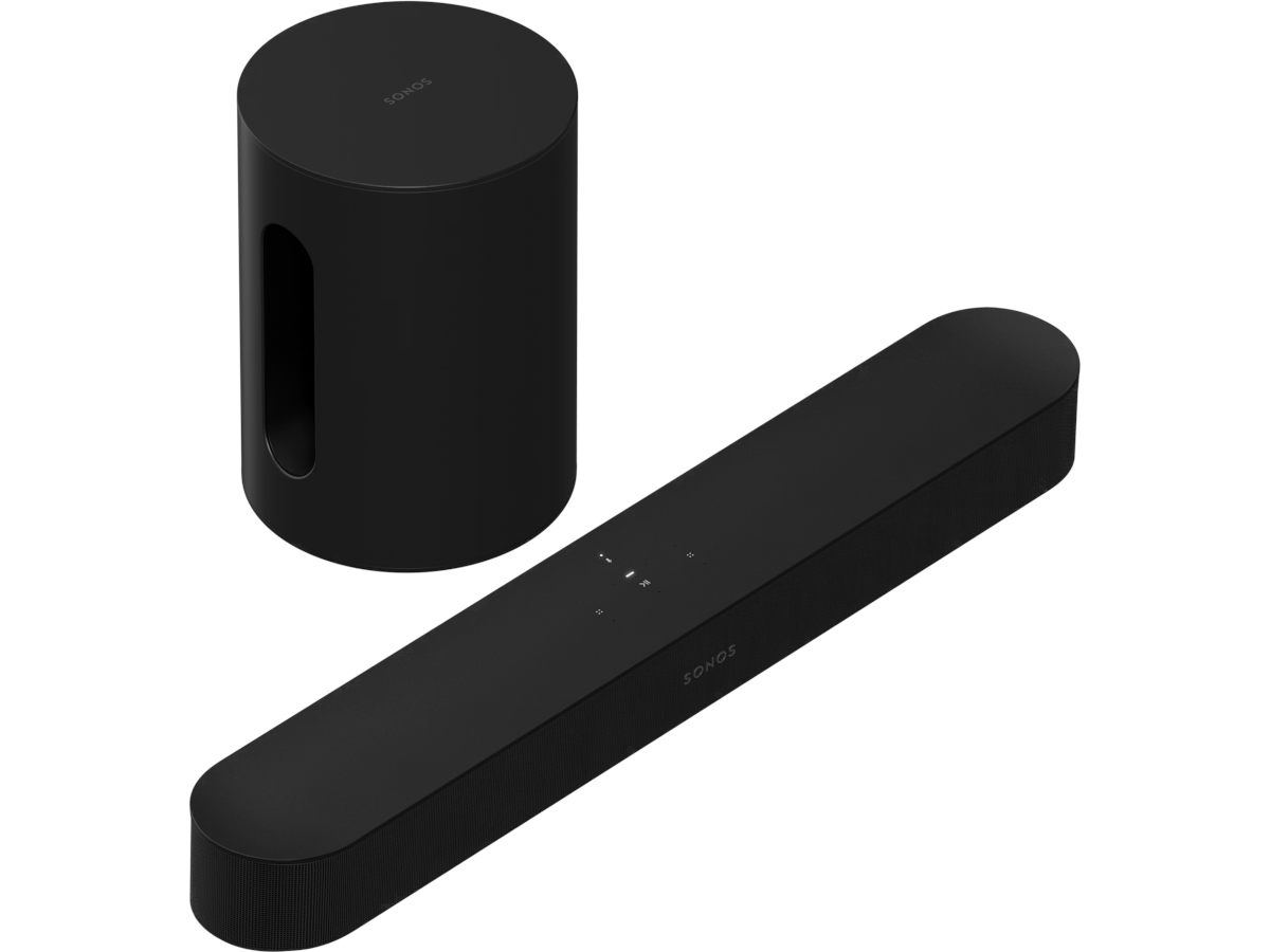 SONOS BEAM + SUB MINI NOIR