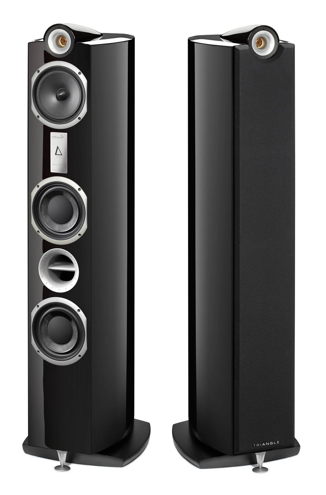 TRIANGLE_DELTA_SIGNATURE Noir Laqué