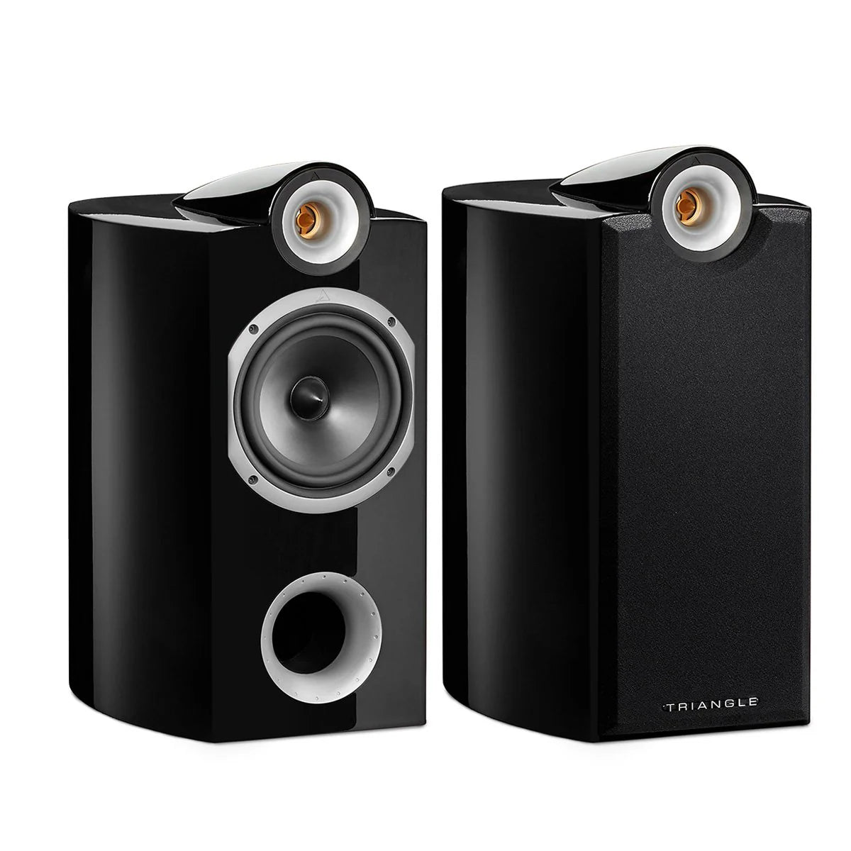 TRIANGLE THETA SIGNATURE Noir Laqué