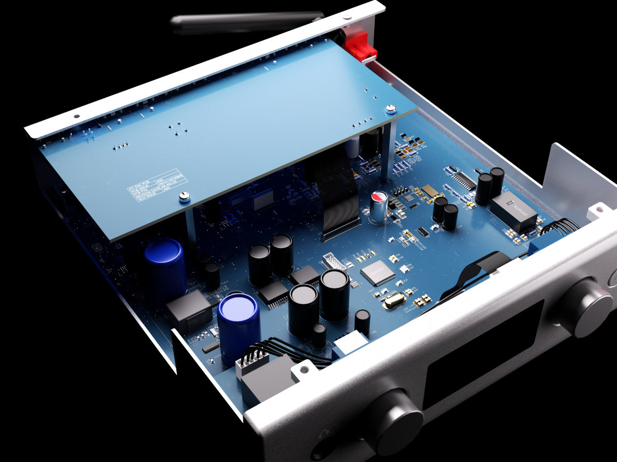 Audiolab D7 Noir composants