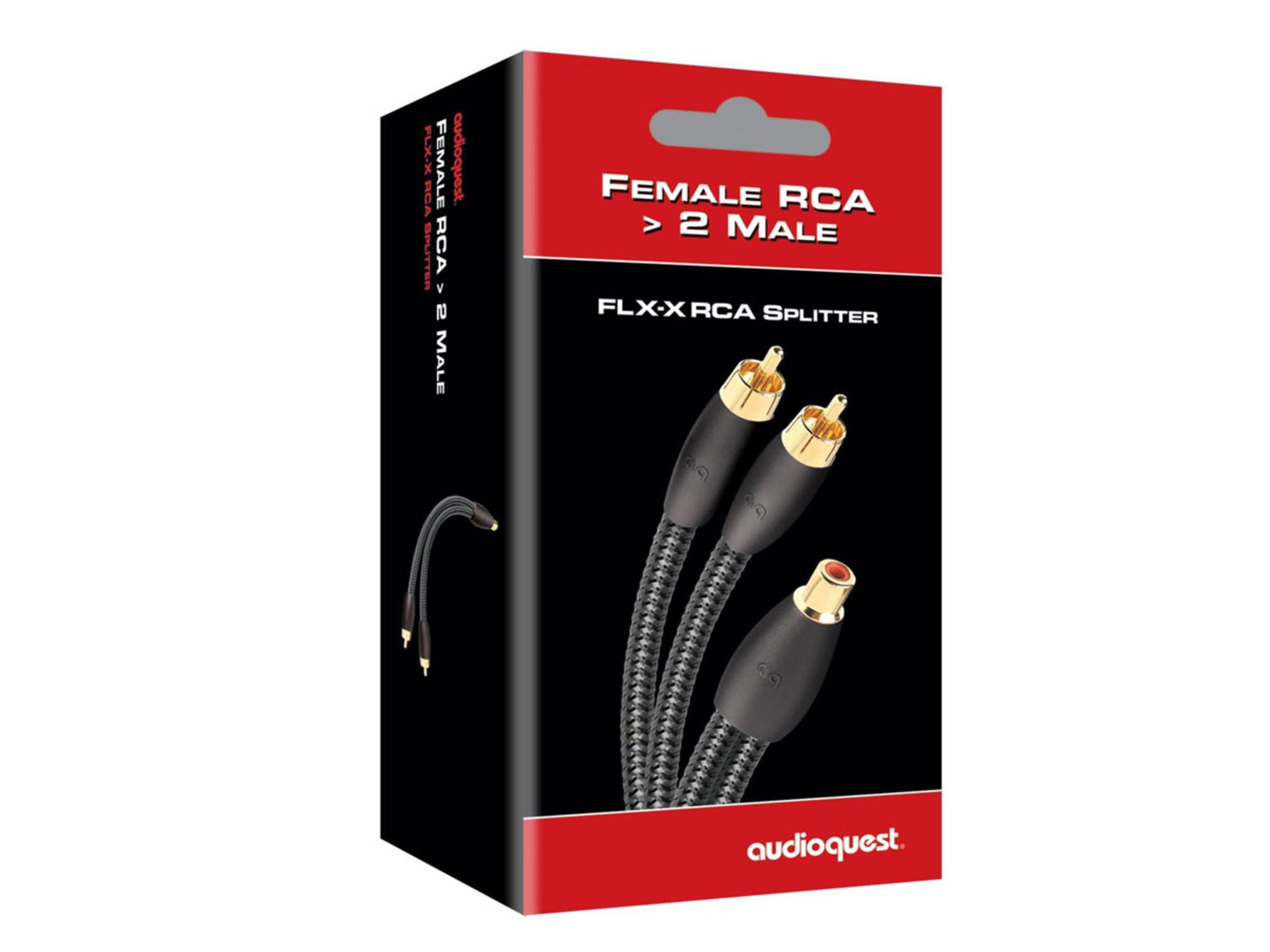 AUDIOQUEST FLX-X-RCA SPLITER (1 FEMALE > 2 MALE)