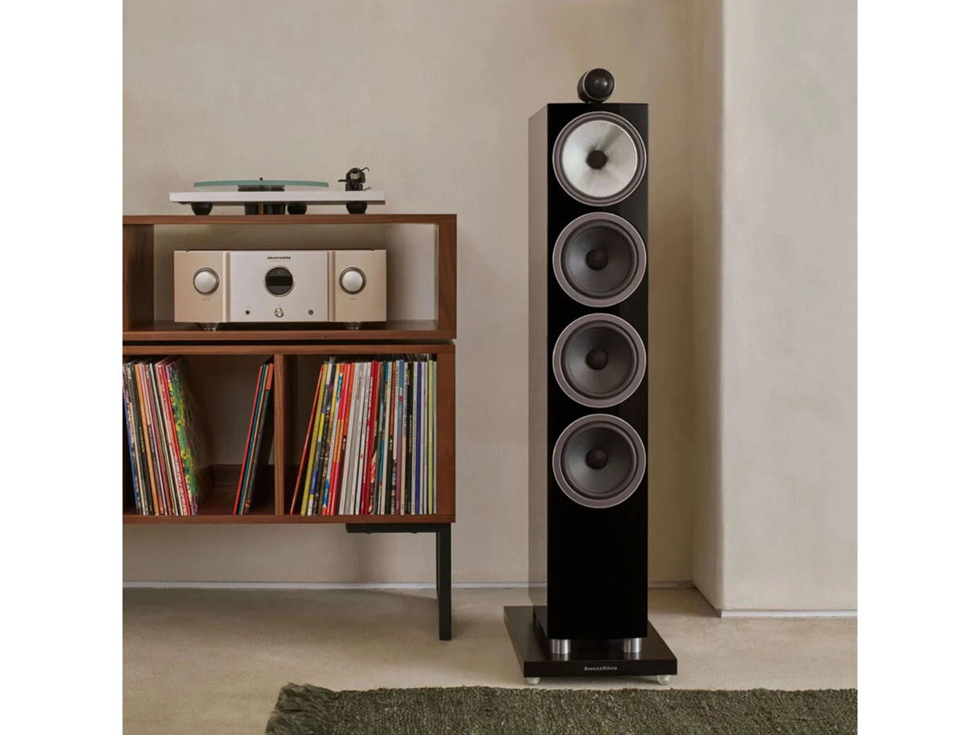 Bowers & Wilkins 702 S3 Gloss Black (la paire)