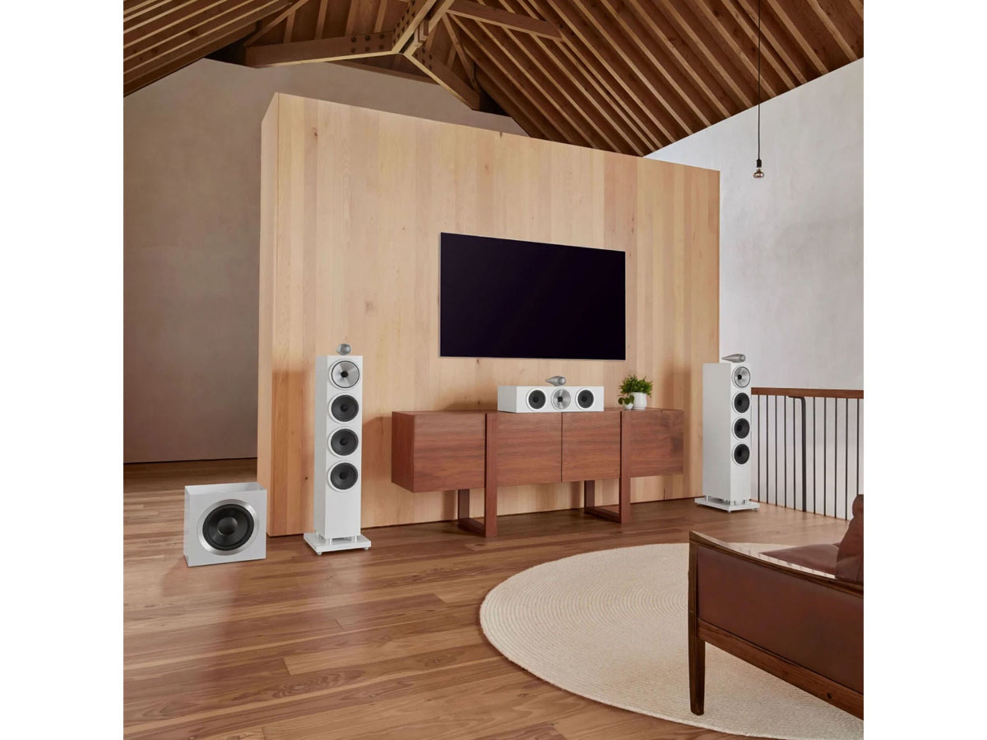 Bowers & Wilkins 702 S3 White (la paire)