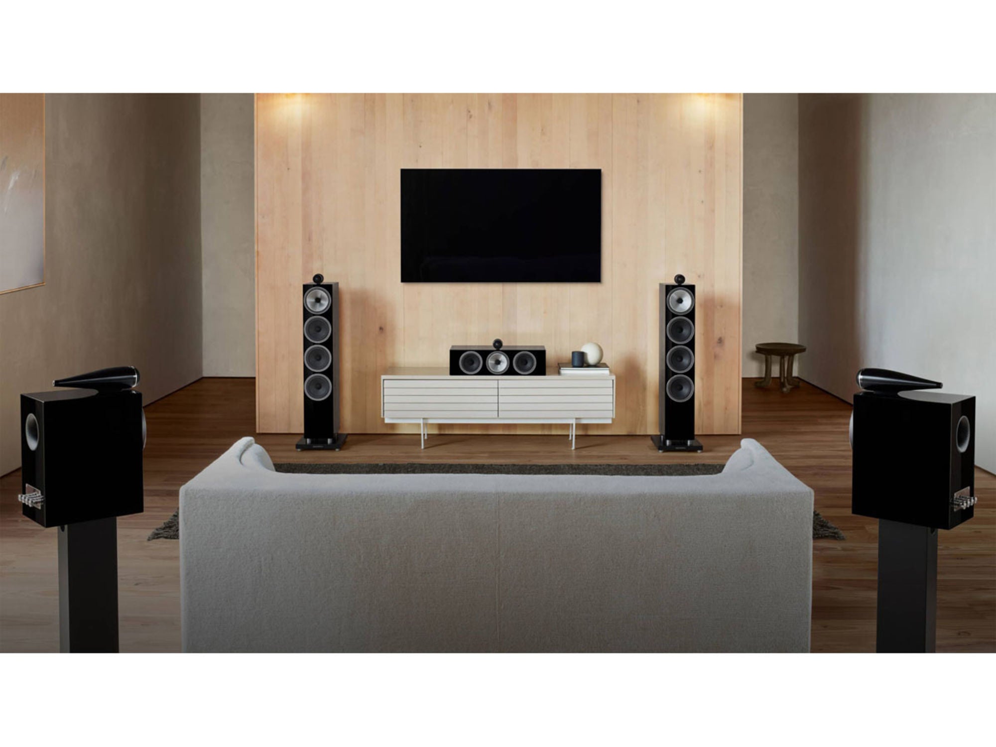 Bowers & Wilkins HTM71 S3 Black lifestyle