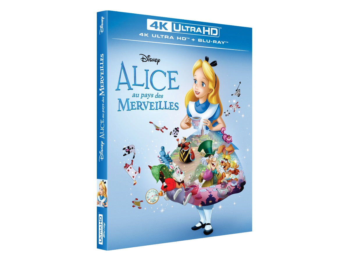 ALICE AU PAYS DES MERVEILLES - COMBO UHD 4K + BD