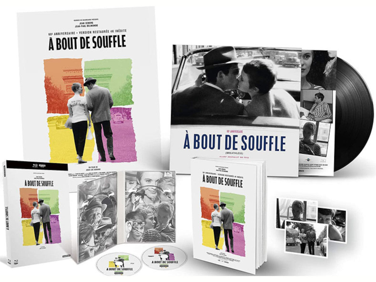 A BOUT DE SOUFFLE - COMBO UHD 4K + BD + GOODIES (ED 60E ANNIV)