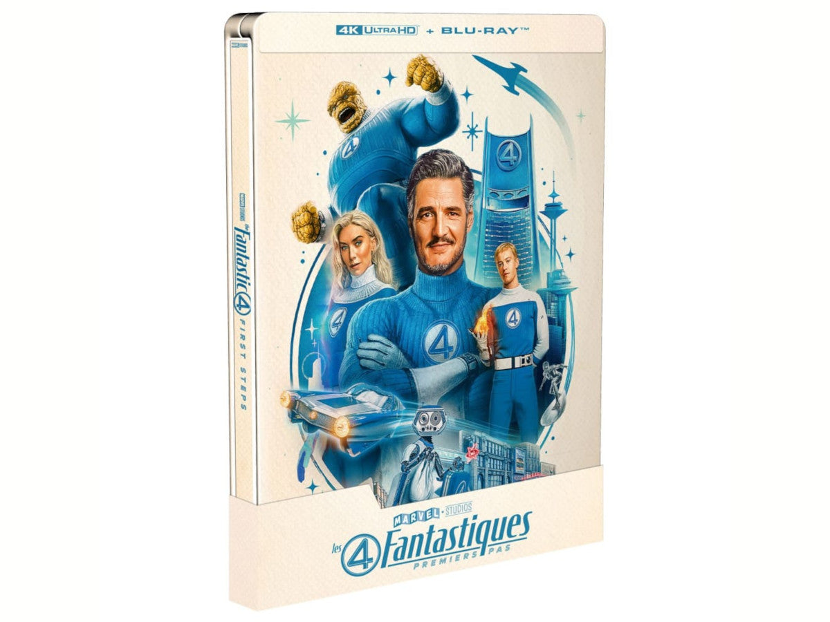 4 FANTASTIQUES (LES) : PREMIERS PAS - COMBO UHD 4K + BD - STEELBOOK