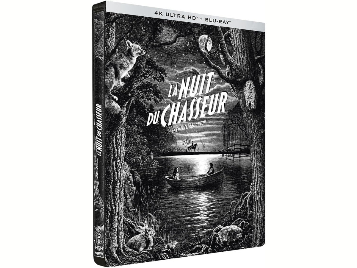 NUIT DU CHASSEUR (LA) - COLLECTOR STEELBOOK Edition Limitée - COMBO 4K + BLURAY