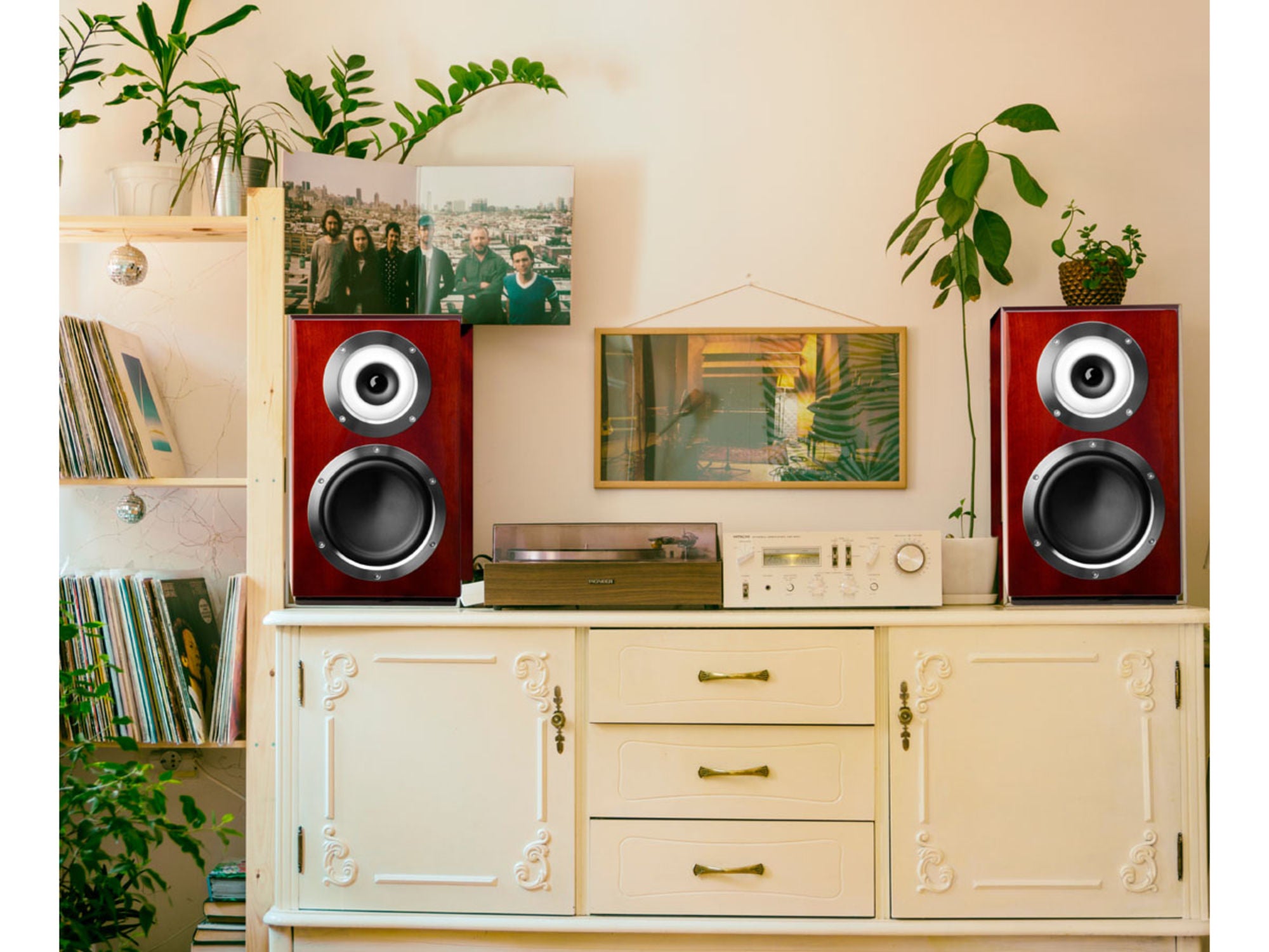 CABASSE Murano Acajou Brillant lifestyle