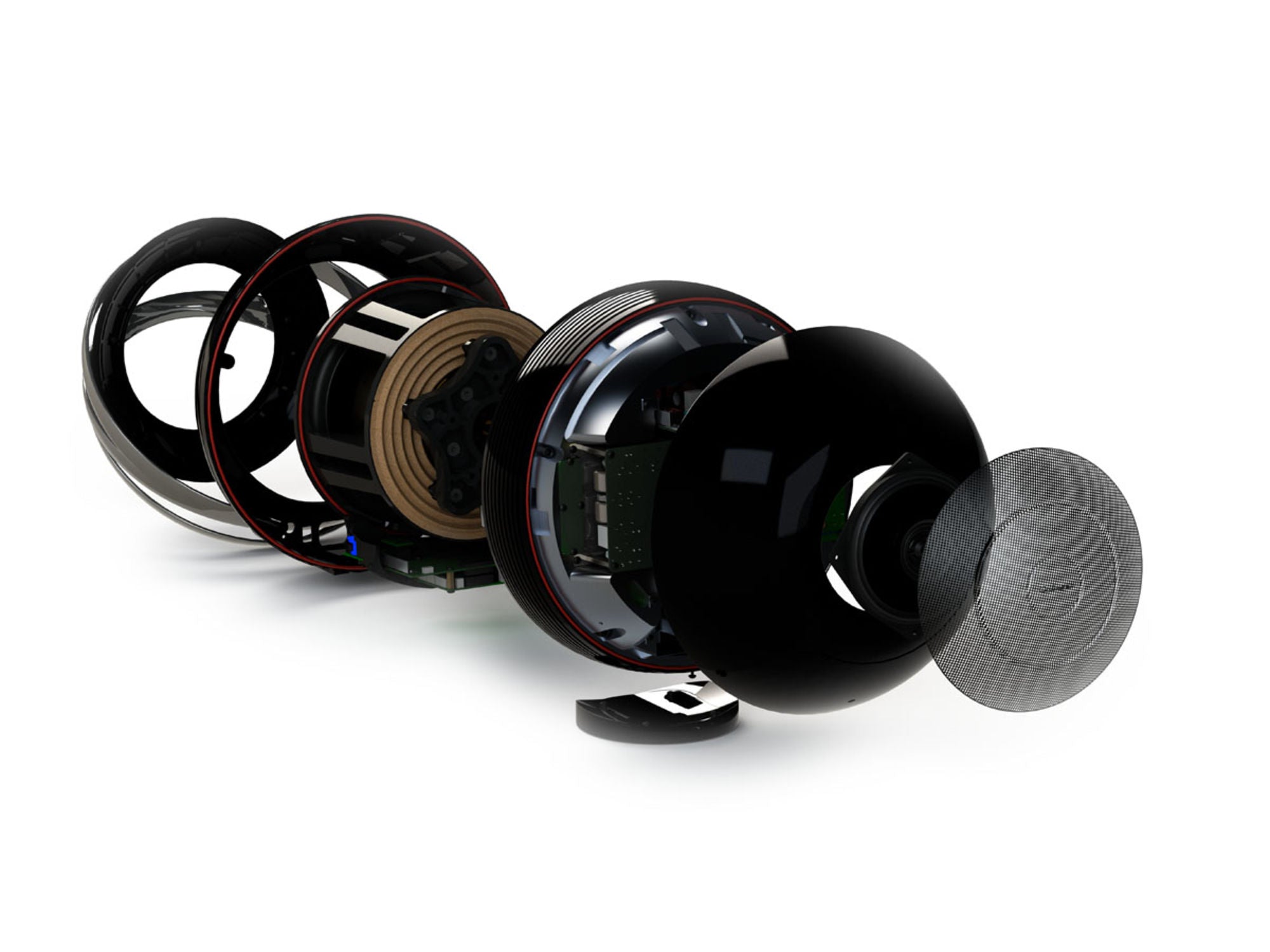 CABASSE The Pearl black detail technique