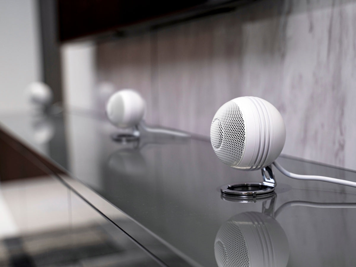 CABASSE THE PEARL Theater 2 Wireless Speakers Blanc