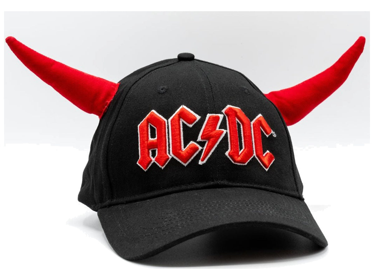CASQUETTE - AC-DC-CORNES ROUGES