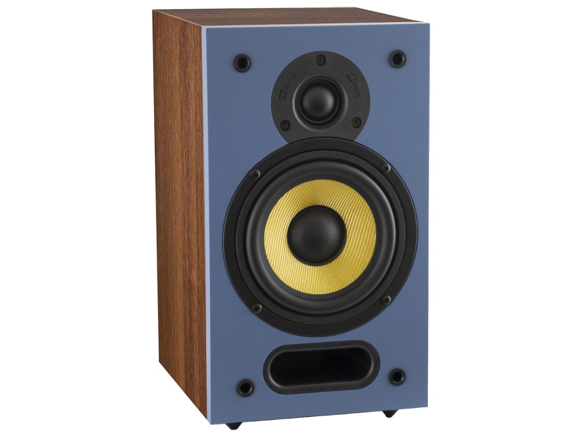 DAVIS ARIANE 1 (la paire) Bleu / Noyer