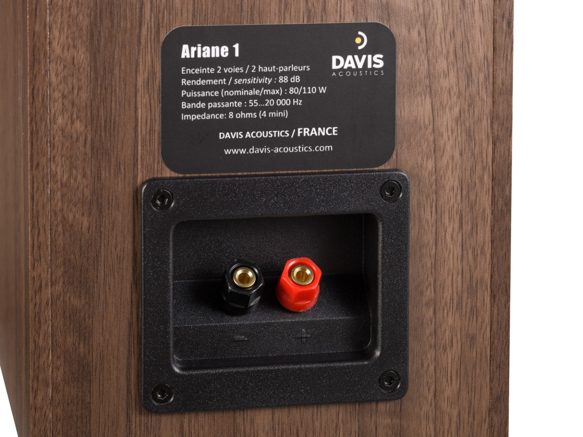 DAVIS ARIANE 1 (la paire) Noyer / Blanc