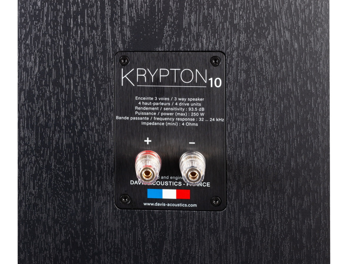 DAVIS KRYPTON 10 (la paire) Noir
