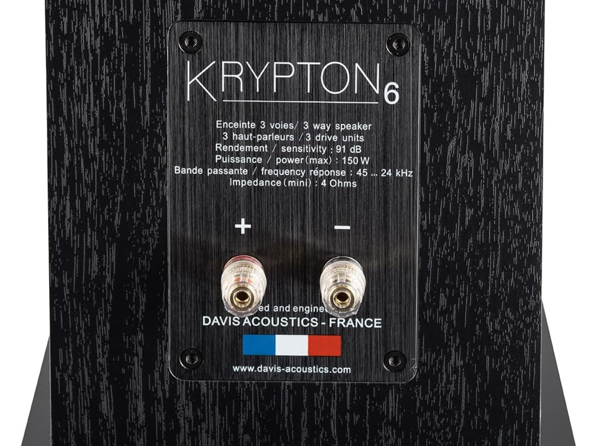 DAVIS KRYPTON 6 (la paire) Noir
