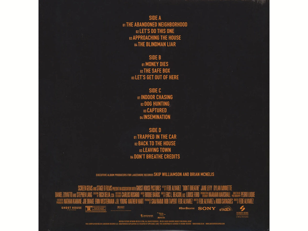 DON'T BREATHE SOUNDTRACK (ORANGE)