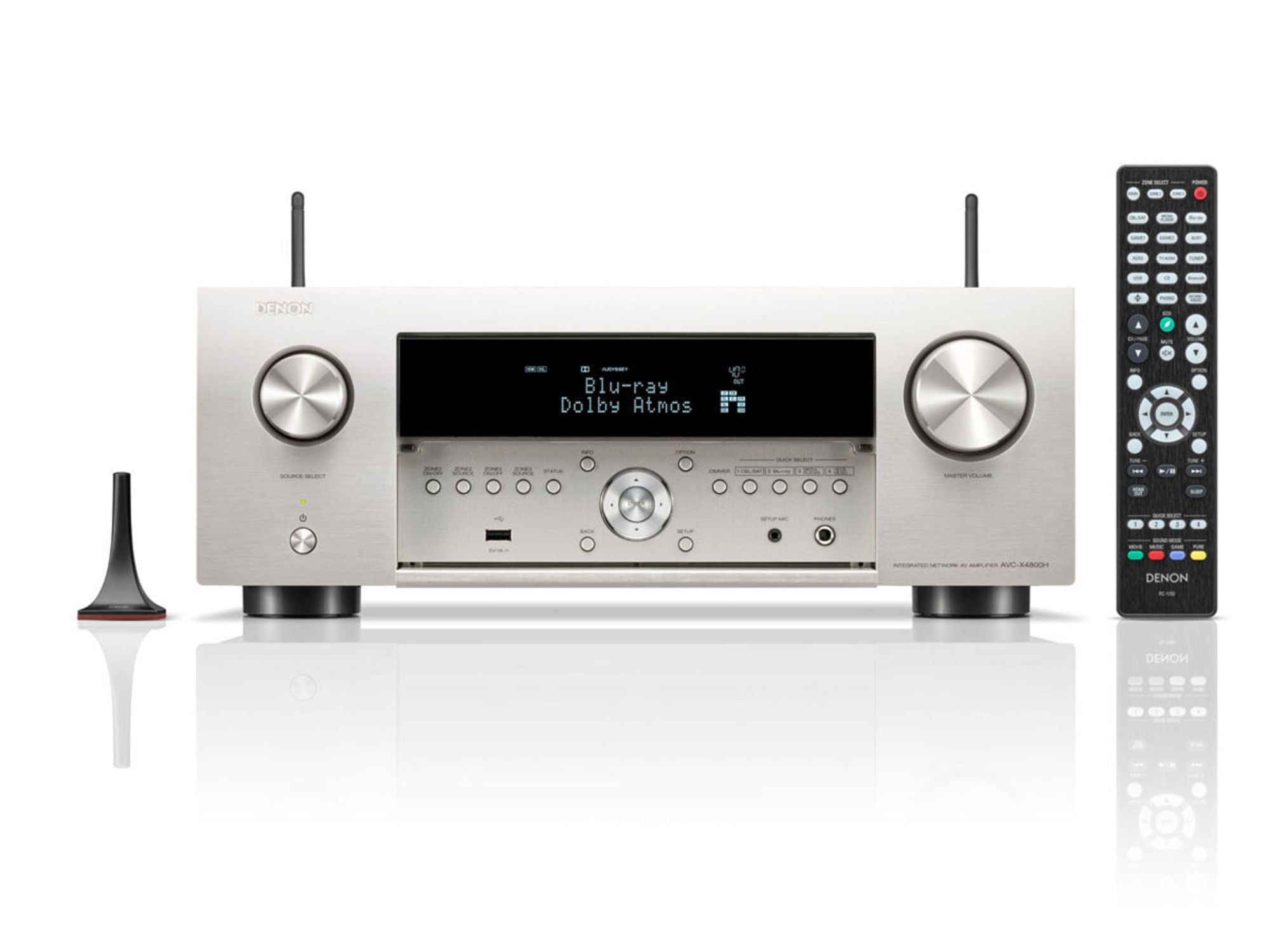 DENON AVC-X4800H Silver face avant