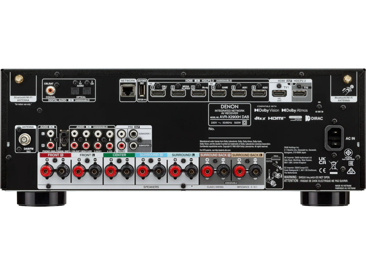 DENON AVR-X2900H DAB