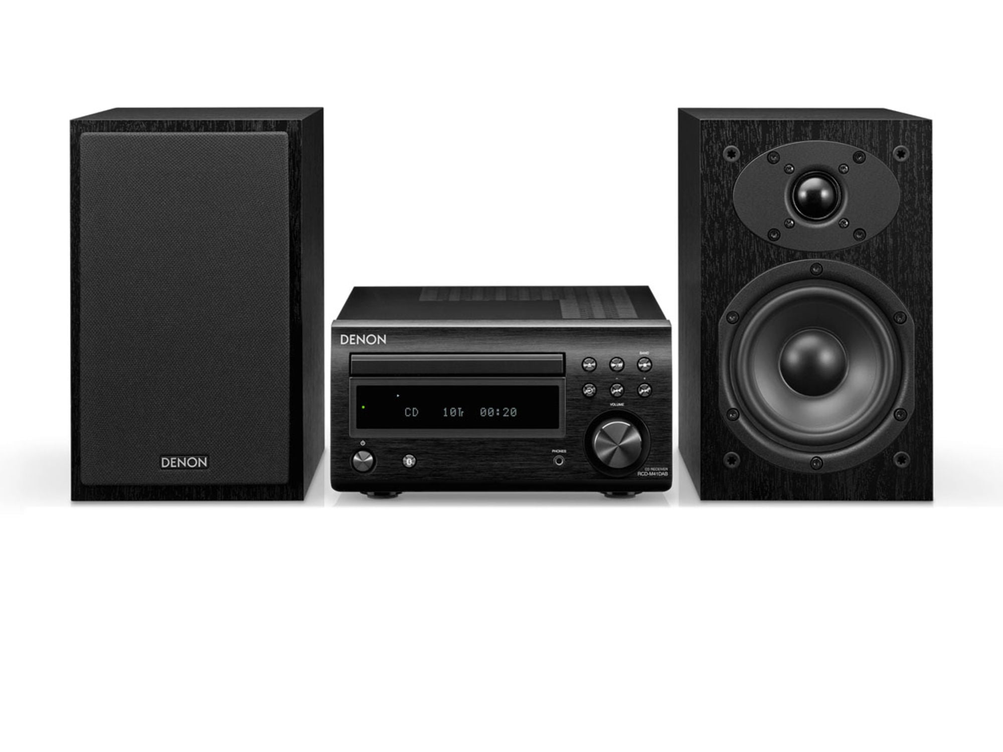 DENON D-M41DAB Noir / Noir