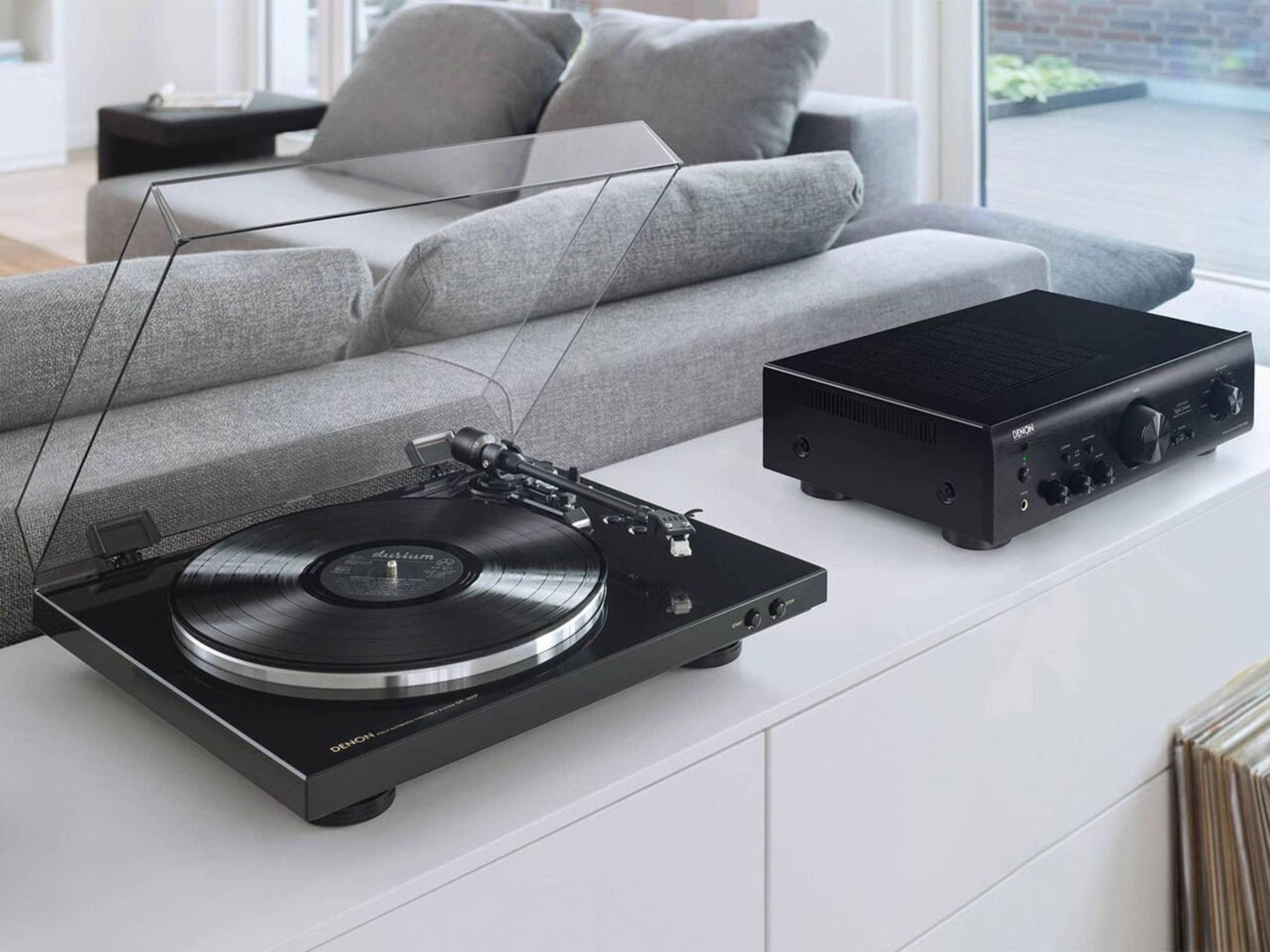 DENON DP-300F Silver Premium