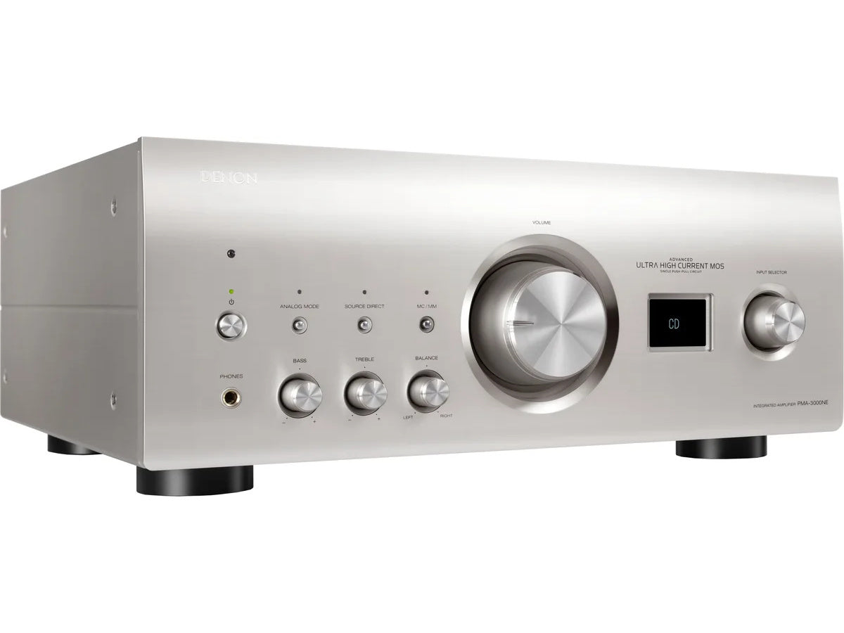 Denon PMA 3000 NE LightGrey facade