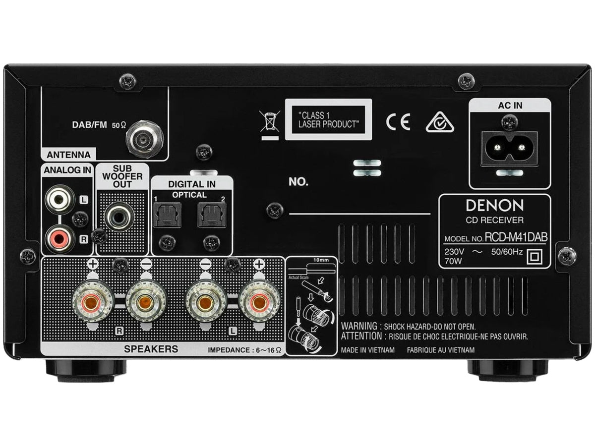 DENON RCD-M41 DAB Silver