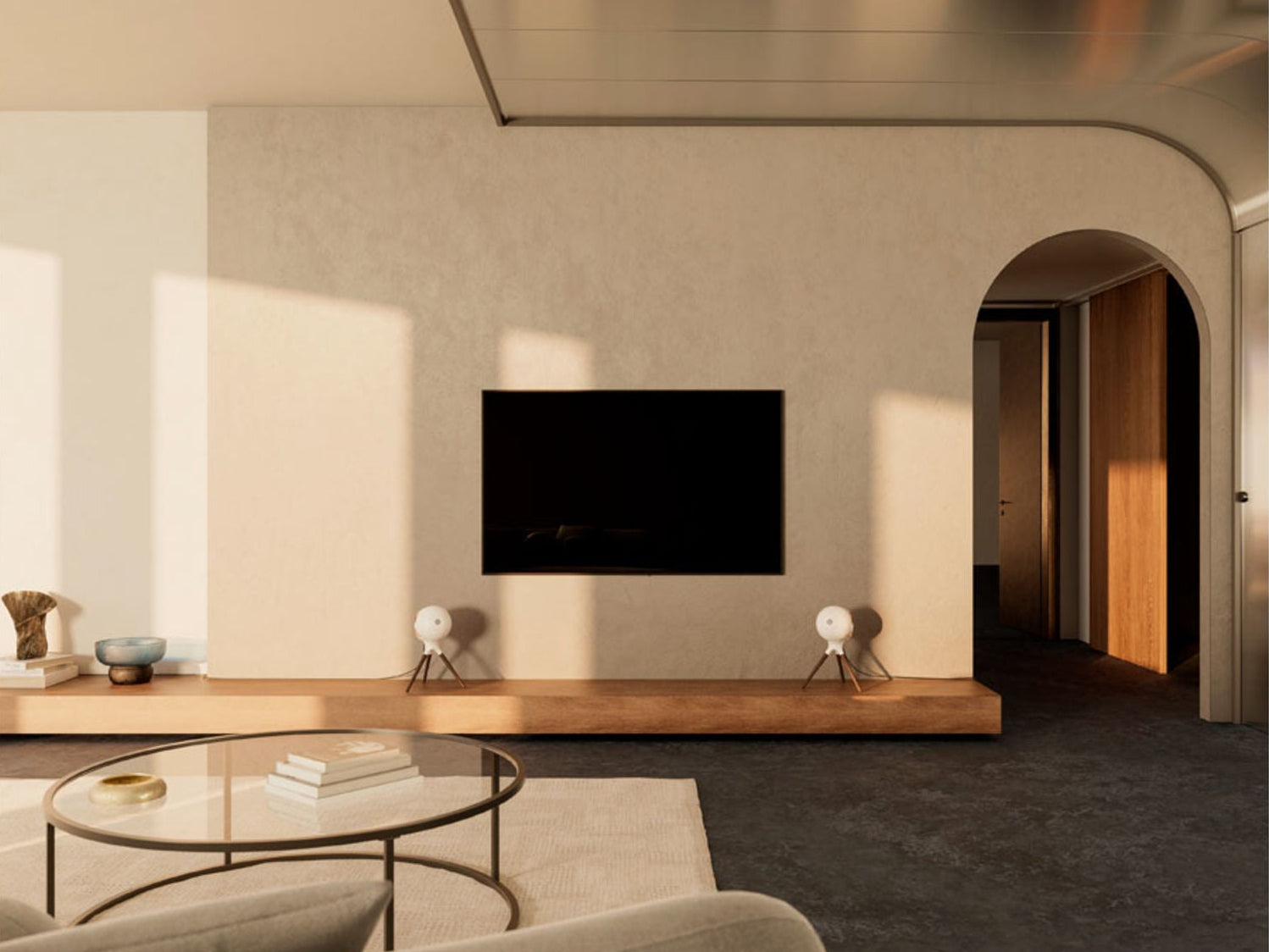 DEVIALET Treepod Blanc Mat lifestyle